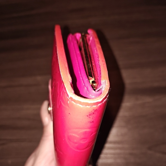 Louis Vuitton Vernis French Purse Wallet Rose Pop - Picture 12 of 12